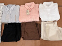 無(wú)印良品（MUJI）女式 漢麻水洗襯衫領(lǐng)長(cháng)袖襯衫女士襯衣外套外衣 25年夏季女裝上衣 白色 M （160/84A） 曬單實(shí)拍圖