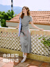 森馬（Semir）套裝女小心機短上衣高腰半身裙2025夏拼接蕾絲兩件套107425117010 曬單實(shí)拍圖