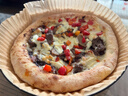 鋒味派薄底披薩芝士半成品空氣炸鍋pizza 榴蓮+黑椒+瑪格麗  650g 曬單實(shí)拍圖