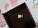 周大生（CHOW TAI SENG）周大生黃金吊墜女足金多巴胺小熊七夕禮物送女友 海鹽氣泡熊1.7g 曬單實拍圖