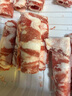 牛鮮尊國產(chǎn)黃牛原切谷飼 牛肉卷2斤 肥牛卷涮火鍋食材 生鮮牛肉 曬單實拍圖