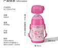 象?。╖O JIRUSHI）兒童保溫杯大容量不銹鋼便攜學生吸管水杯子雙蓋杯禮物450mlZZ45C 曬單實拍圖