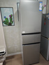 海爾（Haier）217升三門(mén)宿舍租房家用小冰箱小型抗菌凈味風(fēng)冷無(wú)霜一級能效節能BCD-217WGHC3E9S9家電國家補貼20% 曬單實(shí)拍圖