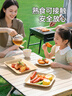 美麗雅一次性盤(pán)子食品級500ml*20只 戶(hù)外露營(yíng)燒烤水果托盤(pán) 牛皮紙餐盤(pán) 曬單實(shí)拍圖