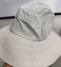 蕉下（beneunder）遮陽帽子男士夏季登山帽護(hù)頸一體漁夫帽防曬太陽帽釣魚帽送禮物米 曬單實(shí)拍圖