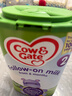 牛欄（Cow&Gate）[入會(huì )積分券]英國牛欄原裝進(jìn)口嬰幼兒配方奶粉800g 詳情頁(yè)減10】2段【1罐裝】 曬單實(shí)拍圖