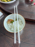 京東京造 筷子 陶瓷家用高級景德鎮(zhèn)食品級抗菌防霉 祥云 6雙裝 曬單實拍圖