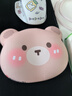 宜適酷（EXCO）小灰腕托鼠標(biāo)墊護(hù)腕手腕墊手托鼠標(biāo)手掌拖護(hù)鼠標(biāo)碗托鍵盤托手枕人體工學(xué)可愛卡通大號(hào)0367 曬單實(shí)拍圖
