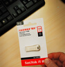 閃迪（SanDisk）128GB USB3.2 U盤 CZ74 讀速高達400MB/s 金屬高速u盤 安全加密 學習辦公投標大容量優(yōu)盤 曬單實拍圖