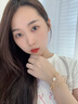 唯一（Winy）一輩子和田玉銀手鏈女生日七夕情人節禮物送女朋友老婆首飾 曬單實(shí)拍圖