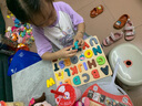 煦凜德國數字認知板3-6歲兒童益智玩具英文字母拼圖積木配對啟蒙教具 數字積木拼板 曬單實(shí)拍圖