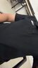 The North Face北面短袖Polo男女戶外舒適透氣短袖8AV3 宇宙黑/JK3 M 曬單實(shí)拍圖