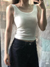 都市麗人【魚骨顯瘦升級】吊帶背心女外穿內(nèi)搭夏季遮副乳顯瘦打底無袖上衣 曬單實拍圖
