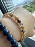 LOUIS WATER收藏級天然7A+巴西老礦彩發(fā)晶手鏈水晶手串女男招財轉運生日禮物 7A+約8mm彩發(fā)晶 曬單實(shí)拍圖