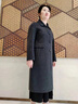 皮爾卡丹（pierre cardin）雙面羊絨大衣女中長(cháng)款2024冬季新款韓版娃娃領(lǐng)100羊毛呢外套 灰色 L 115-135 曬單實(shí)拍圖
