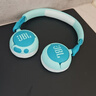 JBL JR320BT 頭戴式無(wú)線(xiàn)藍牙耳機益智玩具沉浸式學(xué)習英語(yǔ)網(wǎng)課兒童耳機APP控制 兒童開(kāi)學(xué)禮物 綠色 曬單實(shí)拍圖