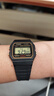 卡西歐（CASIO）小方塊簡(jiǎn)約復古防水電子學(xué)生表男女手表情人節禮物 F-91WG-9Q 曬單實(shí)拍圖