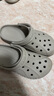 crocs卡駱馳洞洞鞋貝雅男鞋女鞋輕便耐磨一腳蹬拖鞋休閑鞋|10126 卵石色-2V3 41 /42(260mm) 曬單實(shí)拍圖
