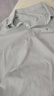 柒牌【定位條polo衫】條紋POLO衫男夏季薄款休閑短袖上衣 炭灰 2XL 曬單實(shí)拍圖
