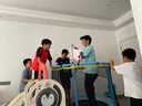 曼迪卡威蹦蹦床室內(nèi)家用兒童1-3-10歲寶寶砰砰跳跳床小孩蹭蹭床玩具禮物 1.4米 扶手單杠款藍承重700斤 加厚護網(wǎng)/吸盤靜音防滑腿 曬單實拍圖