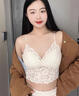 路讓宋純欲美背蕾絲吊帶帶胸墊白色內(nèi)搭背心女夏外穿遮副乳內(nèi)衣抹胸上衣 蕾絲吊帶背心【杏色】 L 【建議100-125斤】 曬單實拍圖