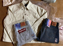 Levi's【商場(chǎng)同款】李維斯新款男士牛仔夾克外套003L3 淺綠色 003L3-0004 L 曬單實(shí)拍圖