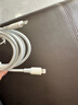 綠聯(lián) MFi認證不彈窗蘋(píng)果充電線(xiàn)Type-C數據線(xiàn)PD20W快充to Lightning 適用iPhone14Pro/13/12/11手機 【TPE膠殼】PD快充線(xiàn)-【云朵白】1.5米 曬單實(shí)拍圖