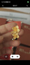 周生生足金繡球花黃金吊墜生生有囍三金飾品不含項鏈86594P計價(jià) 6.54克(含工費200元) 曬單實(shí)拍圖