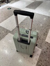 GOODPRO高品質(zhì)運動(dòng)版純pc拉桿箱萬(wàn)向輪出口日本行李旅行箱學(xué)生靜音大容量 008款淺綠色收藏加購送箱套貼紙 20英寸 （常規登機箱+加厚純pc+防爆） 曬單實(shí)拍圖