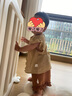 巴厘小豬寶寶襯衫女寶2025新款夏季無袖薄款上衣兒童甜美可愛女童娃娃衫 麥穗黃 90 曬單實(shí)拍圖