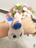 迪士尼（Disney）毛絨玩具手環(huán)公仔玩偶兒童生日禮物女 瘋狂動(dòng)物城朱迪兔子啪啪圈 曬單實(shí)拍圖