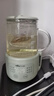 小熊（Bear）迷你養(yǎng)生壺養(yǎng)生杯 電燉杯電熱杯煮花茶壺?zé)畨剞k公室杯子0.4L全玻璃杯體YSH-F04E1 曬單實拍圖