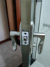 虎頓（HOTUN）不銹鋼衛(wèi)浴門鎖鋁合金單舌執(zhí)手鎖廁所衛(wèi)生間洗手間門鎖孔距110 曬單實(shí)拍圖