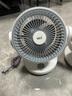 VCJ【德國品牌】空氣循環(huán)扇電風(fēng)扇家用臺式桌面節能輕音風(fēng)扇 機械旋鈕可搖頭3m線(xiàn) DQ212R 曬單實(shí)拍圖