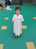 G.DUCKKIDS兒童漢服女童夏裝連衣裙夏季仙古裝新款中國(guó)風(fēng)女孩唐裝童裝襦裙子 粉色 100 建議身高90-100cm年齡3-4歲 曬單實(shí)拍圖