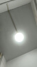 惠普精工三防吸頂燈led超薄簡約陽臺臥室廚衛(wèi)過道燈具47CM白光 曬單實拍圖