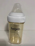 HEGEN海格恩奶瓶PPSU防脹氣防嗆仿母乳原裝進(jìn)口白色240ml新生兒3-6個(gè)月 曬單實(shí)拍圖