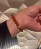 紅塵六喜天然南紅手串單圈滿(mǎn)肉柿子紅本命年祈福轉運珠瑪瑙手鏈女款無(wú)染色 滿(mǎn)肉柿子紅7mm+【鏈長(cháng)14-17cm】 曬單實(shí)拍圖
