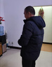安踏面包羽絨服丨男士短款羽絨服冬季保暖連帽通勤外套上衣 曬單實(shí)拍圖