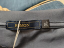 羅蒙（ROMON）POLO衫男士2025升級(jí)新薄款純棉半袖T恤上衣商務(wù)刺繡短袖 深灰 XL 曬單實(shí)拍圖