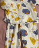 纖絲鳥(niǎo)（TINSINO）兒童睡衣夏季薄款男女童家居服套裝寶寶空調服透氣舒適童裝 曬單實(shí)拍圖