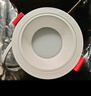 歐普照明led防眩光筒燈客廳廚房家用無(wú)主燈嵌入式桶燈全鋁開孔7.5 白杯【三色變光】開孔75-80mm 12瓦 曬單實(shí)拍圖