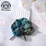 Royal sasa皇家莎莎發(fā)飾緞面文藝高級感甜美ins小眾秋冬手工藍綠大腸圈發(fā)圈 曬單實(shí)拍圖