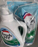 威露士清可新洗衣液松木香4斤組合裝（瓶1L+袋裝500ml*2）除菌除螨留香 曬單實(shí)拍圖