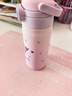 Vanow兒童保溫杯女帶吸管便攜小學(xué)生上學(xué)專(zhuān)用水杯子三麗鷗庫洛米開(kāi)學(xué)季 曬單實(shí)拍圖