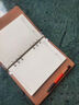 法拉蒙（faramon）活頁(yè)本筆記本本子A5加厚記事本可拆卸商務(wù)辦公皮面會(huì )議記錄本高顏值日記本可定制 A5-棕色 曬單實(shí)拍圖