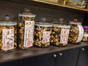 曜灃加厚玻璃密封茶葉罐商用陳皮儲(chǔ)存罐大號(hào)雜糧儲(chǔ)物罐干貨展示瓶米缸 直筒款25升裝(30cm直徑) 曬單實(shí)拍圖