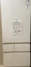 松下（Panasonic）【國家補貼】小冰糕日系多門(mén)冰箱法式387升家用60cm風(fēng)冷無(wú)霜自動(dòng)制冰以舊換新小蠻腰NR-EE40TXB-W 曬單實(shí)拍圖