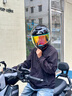 NEVA3C認證DOT認證摩托車(chē)頭盔男電動(dòng)車(chē)全盔雙鏡片機車(chē)安全帽 亮光黑激光紅鏡片+透明防霧鏡片 曬單實(shí)拍圖