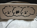 小眾ins可愛(ài)便攜女框架近視眼鏡收納盒抗壓防摔卡通眼鏡盒韓版 三 三只小狗【帶眼鏡布】 曬單實(shí)拍圖